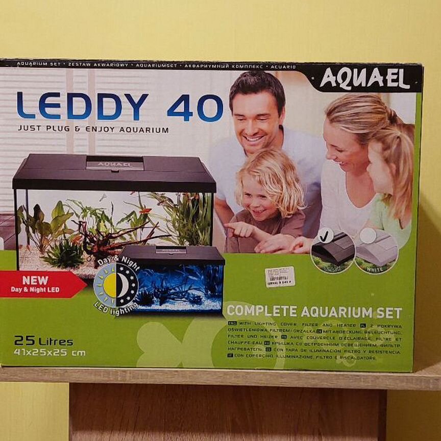 Аквариум новый leddy Set plus 40 (25 л)