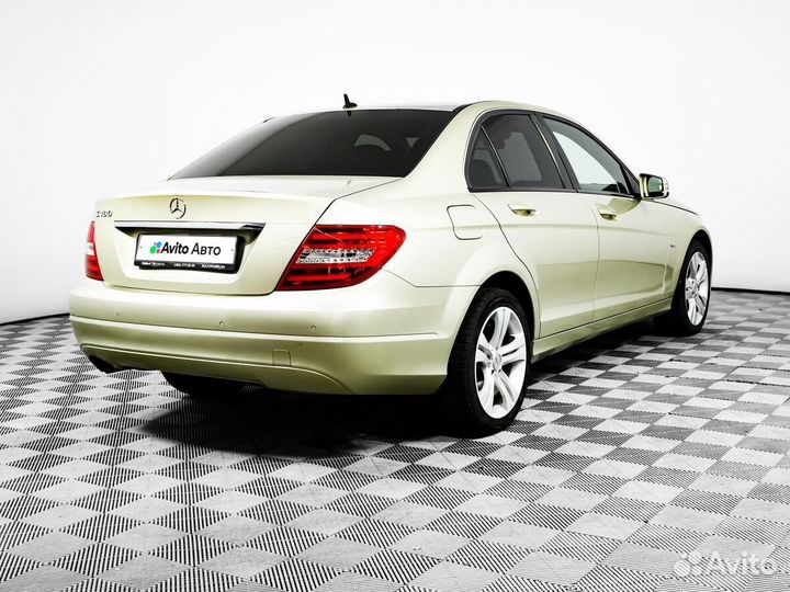 Mercedes-Benz C-класс 1.6 AT, 2011, 123 628 км