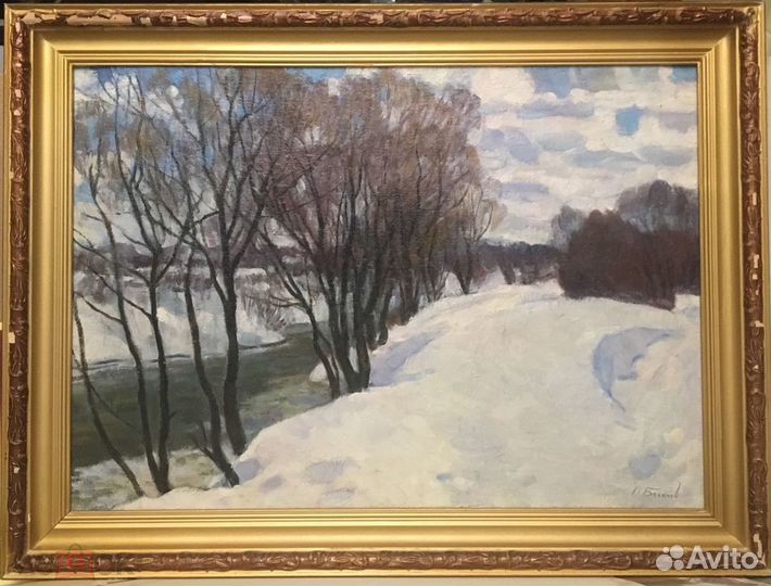 Картина маслом на холсте. Богачёв П.Н (61 *81см)