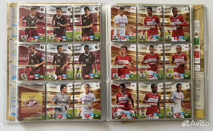 Panini рфпл 2013-2014 полная коллекция карт