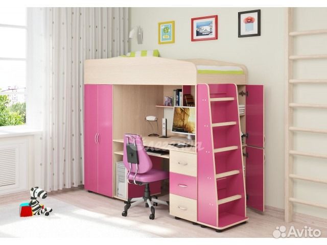 Кровать чердак