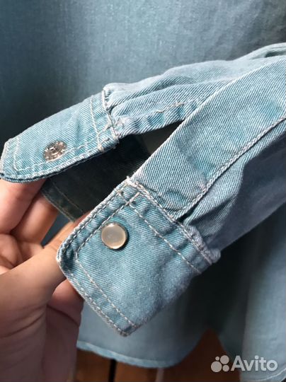 Джинсовая рубашка женская colours OF THE world