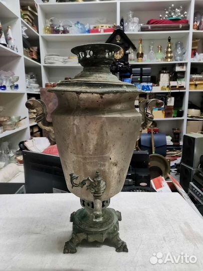 Самовар Царский угольный Рюмка 3,5 литра (Ч)