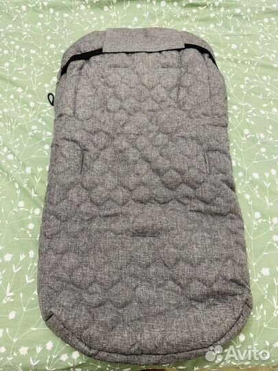 Зимний конверт в коляску на овчине