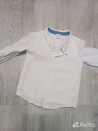 Рубашка на мальчика H&M и Mothercare