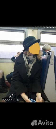 Шляпа женская черная