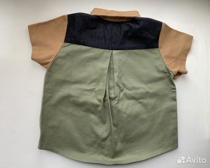 Рубашка джинсовая новая