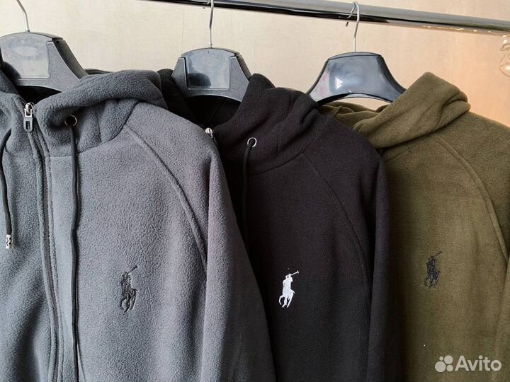 Зип худи polo ralf lauren флис