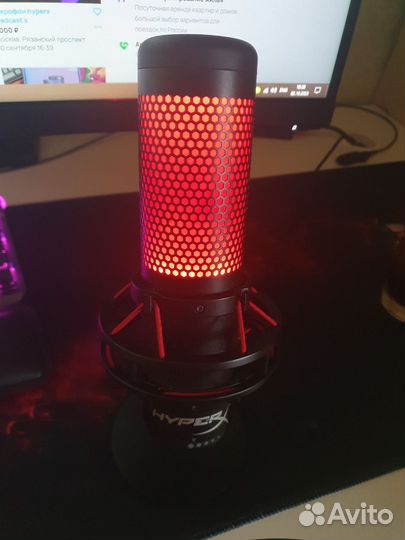 Микрофон hyperx quadcast