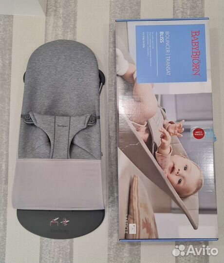 BabyBjorn Кресло шезлонг Bliss Jersey Оригинал