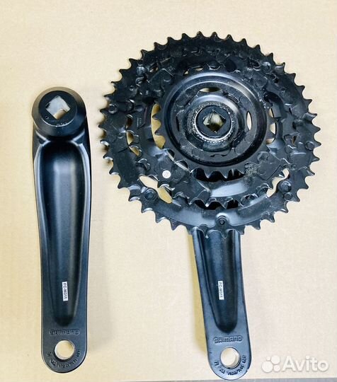 Новые шатуны Shimano FC-M311 Altus