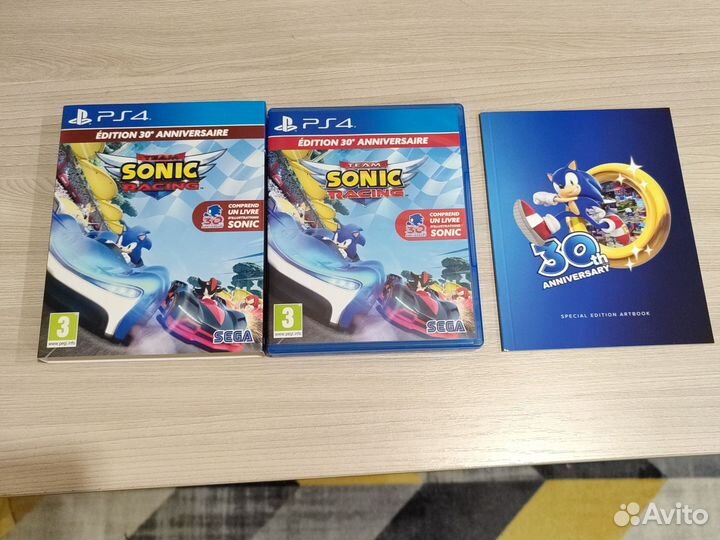 Team sonic racing ps4 edition 30 anniversaire