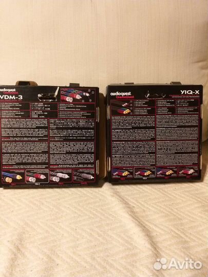 Межблочный кабель audioquest 3 rca