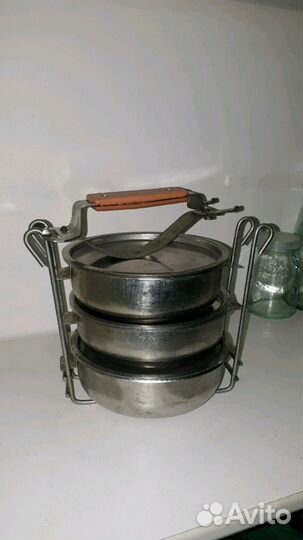 Переносной набор, миски из нержавейки