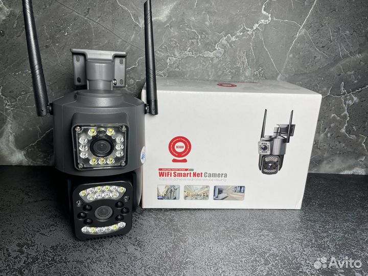 Камера видеонаблюдения уличная с симкартой 4 g