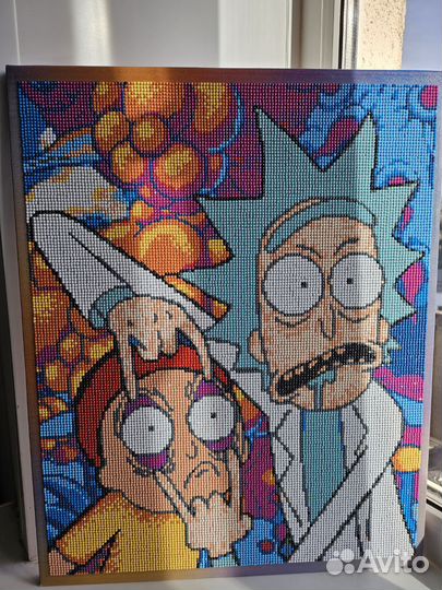 Готовая картина / алмазная мозаика 