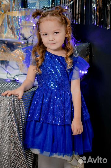 Детское нарядное платье 104