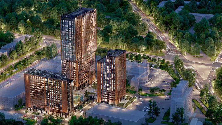 2-к. квартира, 41,3 м², 19/33 эт.