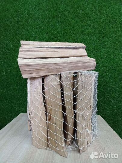 Дрова дубовые колотые, сухие