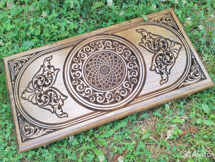 Нарды резные