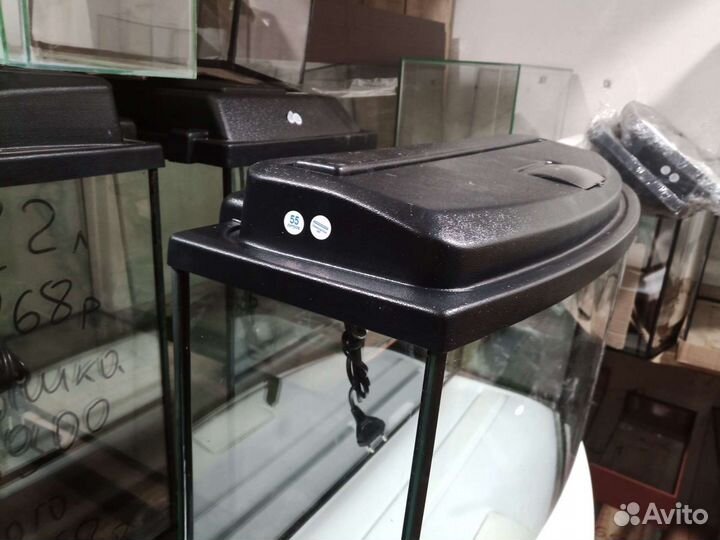 Аквариум 55 л. С гнутым стеклом