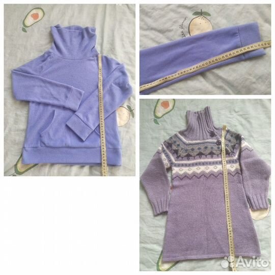 Теплые вещи на девочку 6-8 лет