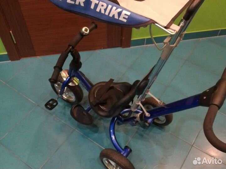 Велосипед super trike, 3х колесный