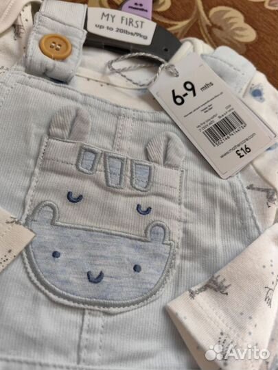 Новый комплект Mothercare 6-9 мес (74 см)