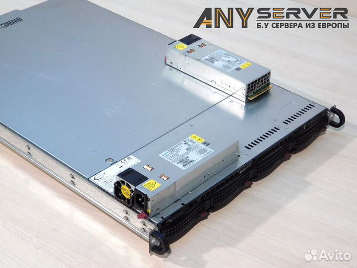 Сервер Supermicro 6019U 2x Gold 5218 128Gb 4LFF/NV