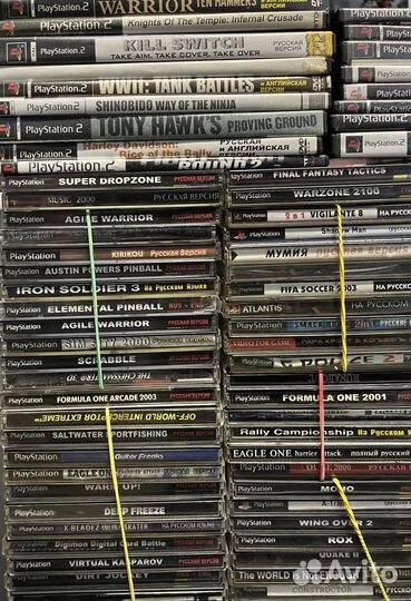 Диски для PS1 и PS2