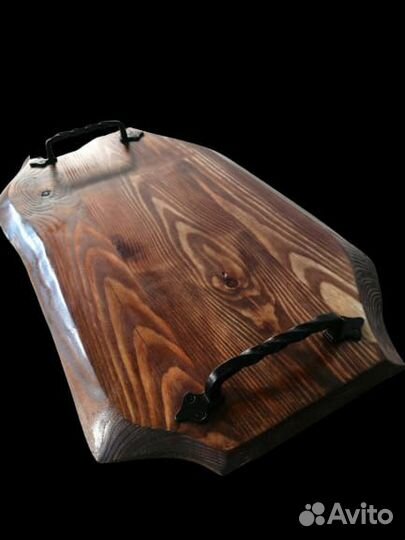 Поднос из дерева ручная работа