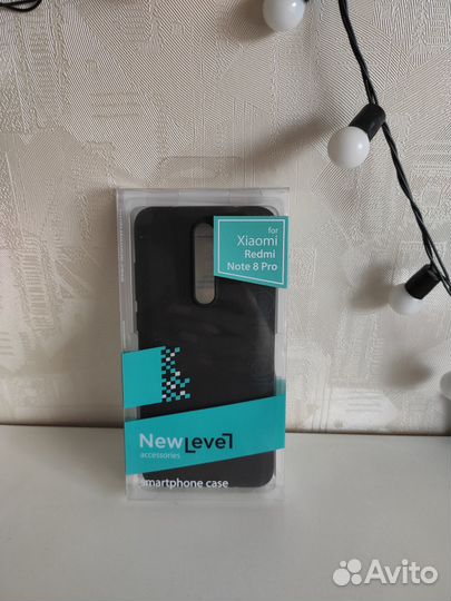 Чехол New Level для Redmi note 8 pro