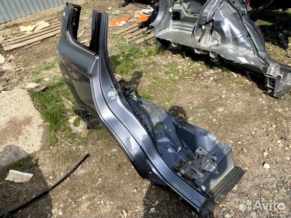 Mitsubishi Outlander 3 задняя часть крылья задние