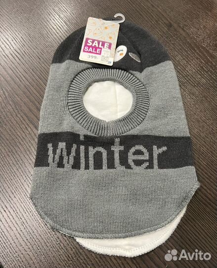 Шапка детская для мальчика (1-3 года) новая