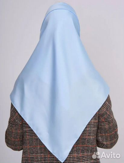 Шелковый платок на голову