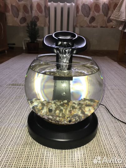 Аквариум Tetra Duo Waterfall Globe 6,8 л + декор