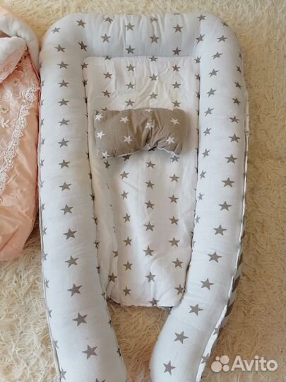 Кокон для новорожденных/конверт на выписку