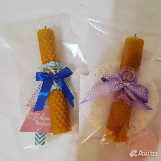 Свечи восковые