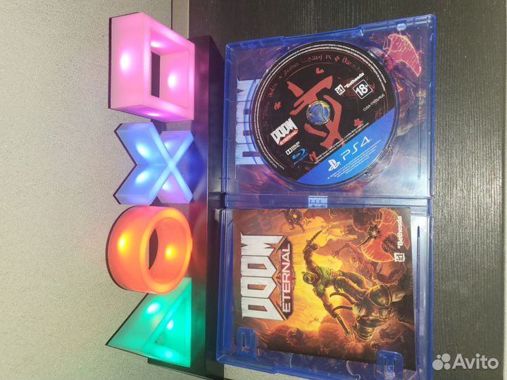 Doom eternal на ps4 диск