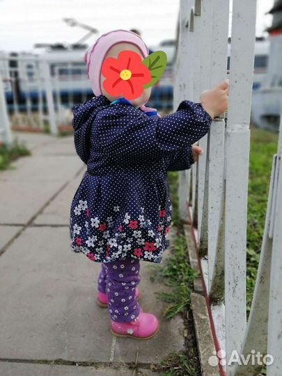 Куртка-плащ рост 80 см