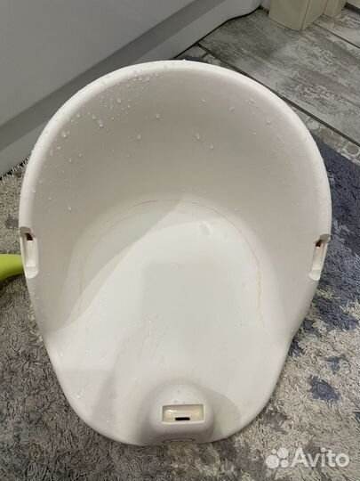 Стульчик для купания happy baby