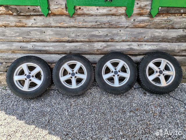 Литые диски Honda R16 5 114 3 + резина