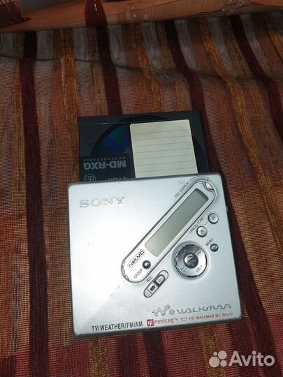 Sony mz nf 810 mini disc плеер
