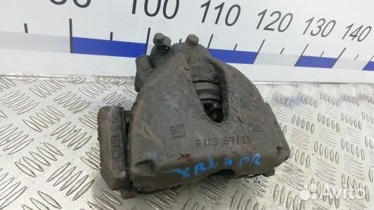 Суппорт тормозной передний правый opel meriva A (X