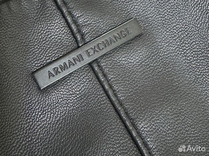 Куртка женская кожаная Armani Exchange S