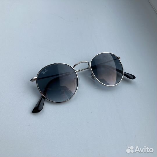 Очки ray ban round metal