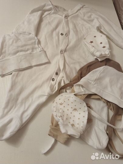 Вещи пакетом для новорождённых 56