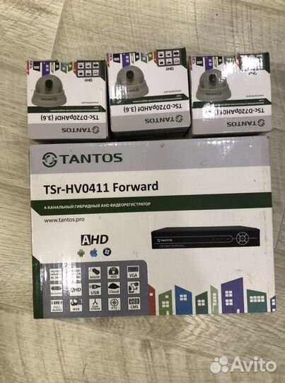 4-канальный гибридный AHD видеоредактор