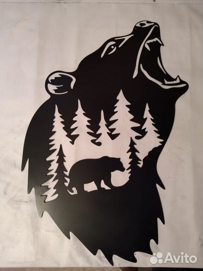 Панно из металла 