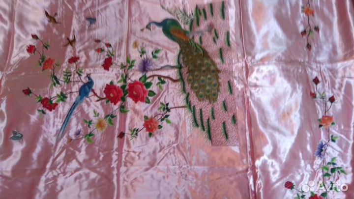 Шёлковое постельное белье 1960-1961г